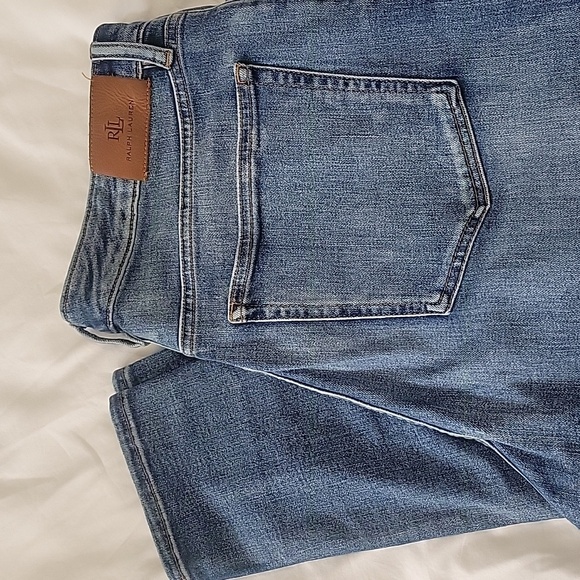 Ralph Lauren Skinny Jeans Light Wash Size 16 Womens - Picture 3 of 4